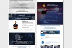 Devenir ADS... Funnel with a sales pages (pictured) (copy+design)